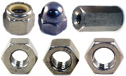 316  Stainless Steel Nuts - All Styles