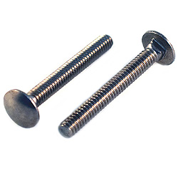 1/2-13 x 10 Carriage Bolts 316 Stainless