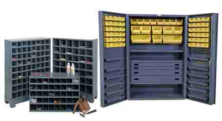 Drawers, Racks, Bolt Bins, & Cases