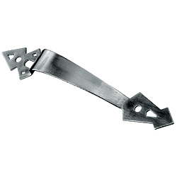 11 Ornamental Gate Pull - Stainless Steel 342-717