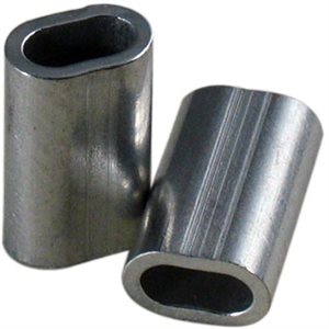 1/16 Oval Sleeve Stainless Steel