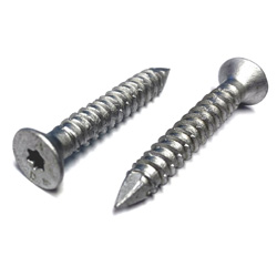 3/16 x 2 3/4 Flat Star Drive Crete-Flex Screws 410 Stainless