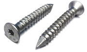 3/16 x 1 3/4 Flat Star Drive Crete-Flex Screws 410 Stainless