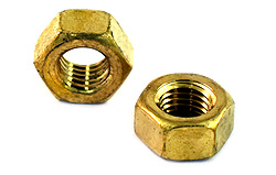 4-40 Hex Nuts - Brass