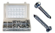 Phillips Pan Head Sheet Metal Screws Assortment  Kit Set 316 Stainless Steel