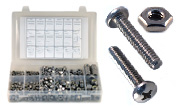 Phillips Pan Head Machine Screws and Nuts Assortment  Kit Set 18-8 Stainless Steel