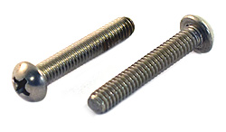 1/4-20 x 1-1/2 Phillips Round Head Machine Screws Stainless Steel